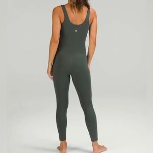 Lululemon bodysuit in the colour smoked spruce. Size 2